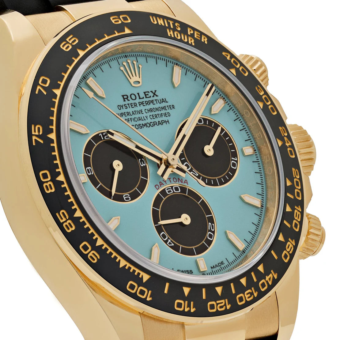 Daytona  Yellow Gold Turquoise Dial (2025)