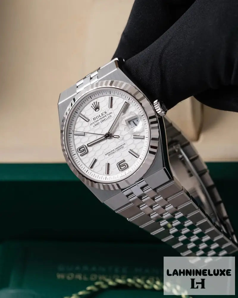 Rolex Land-Dweller blanc