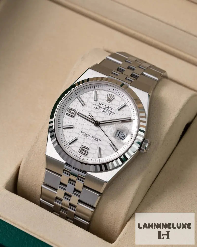 Rolex Land-Dweller blanc