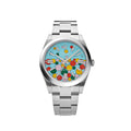 Oyster Perpetual 41 124300 Stainless Steel 'Celebration Motif' Dial