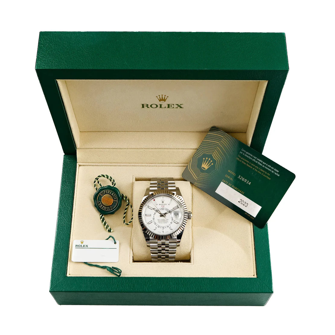 Dweller Stainless Steel White Dial Jubilee