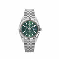 SkyDweller Stainless Steel Green Dial & Jubli Chain Strap Japanese Automatic