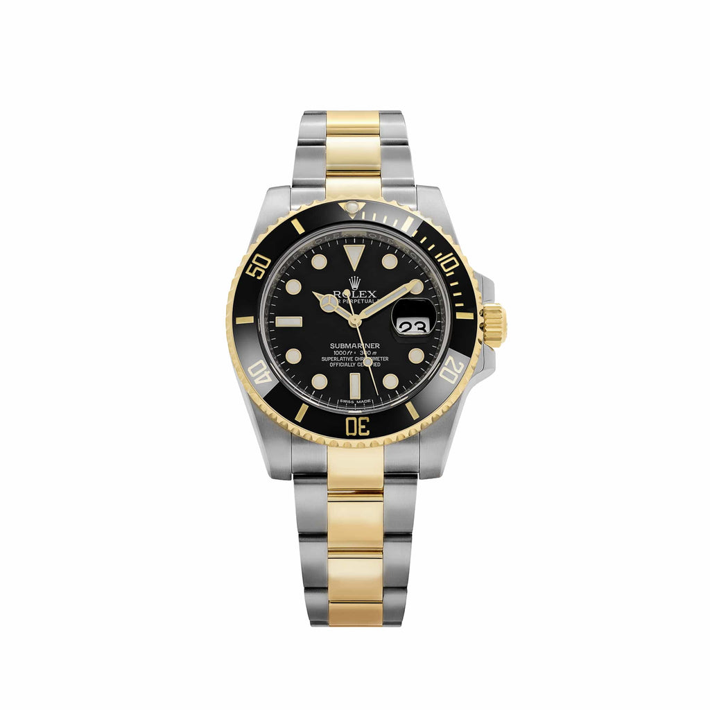 SUBMARINER DATE NOIR/JAUNE
