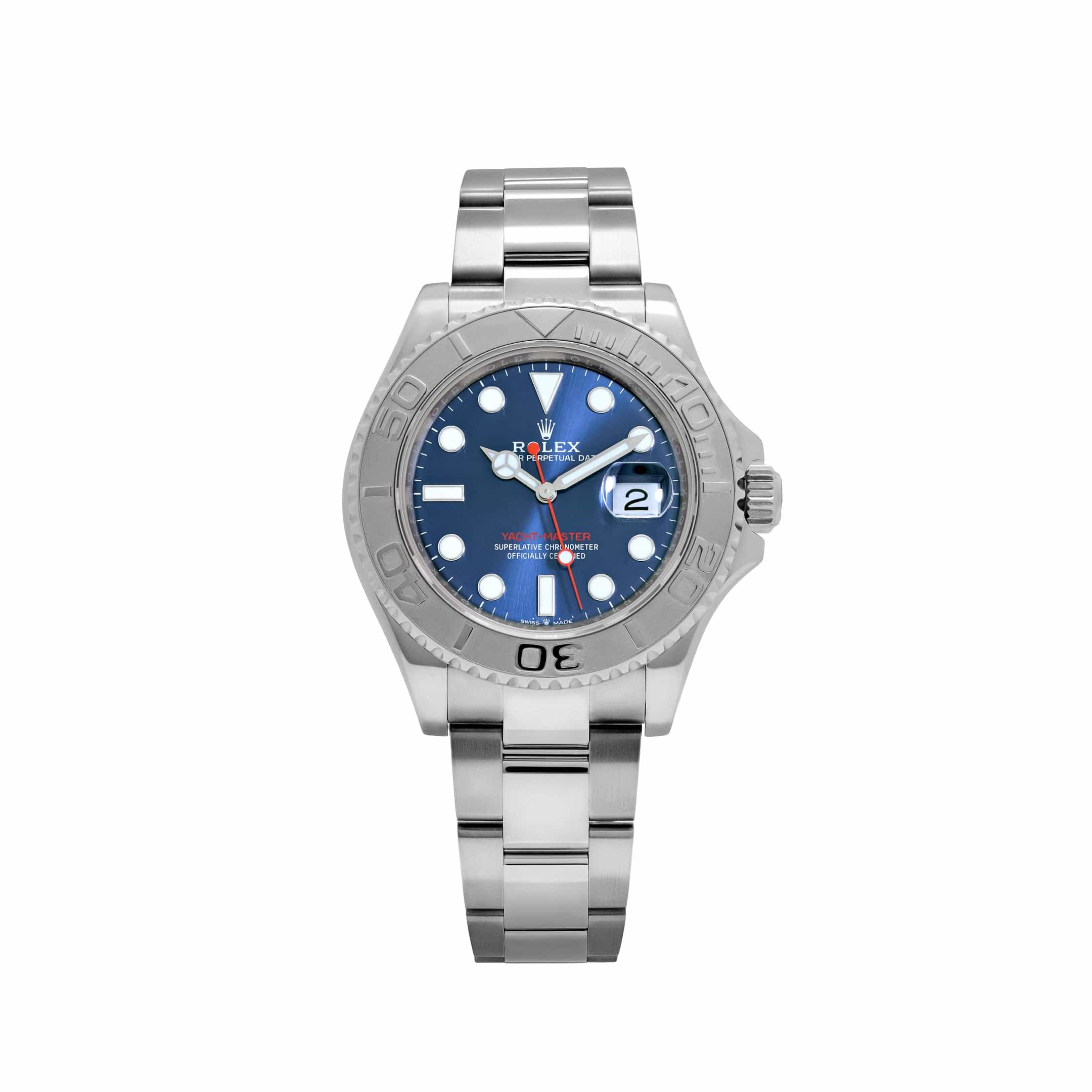 Yacht Master Stainless Steel Blue Dial Japanese