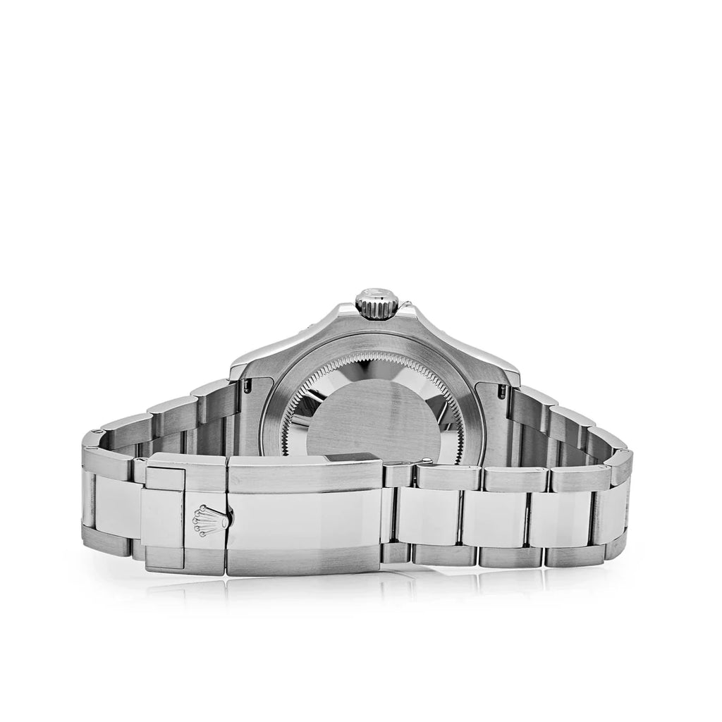 Yacht-Master  Stainless Steel Platinum Rhodium Dial