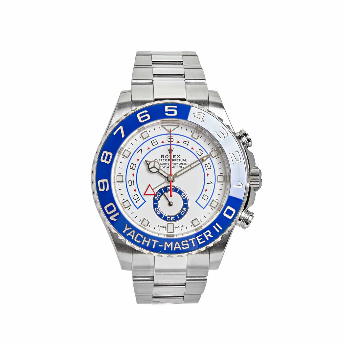 Yacht-Master II Stainless Steel White Dial