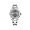 Yacht-Master  Stainless Steel Platinum Rhodium Dial