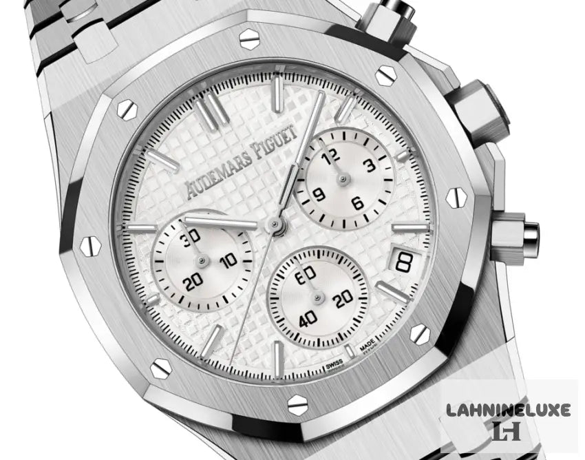 ROYAL OAK CHRONOGRAPHE-GRIS/BLANC