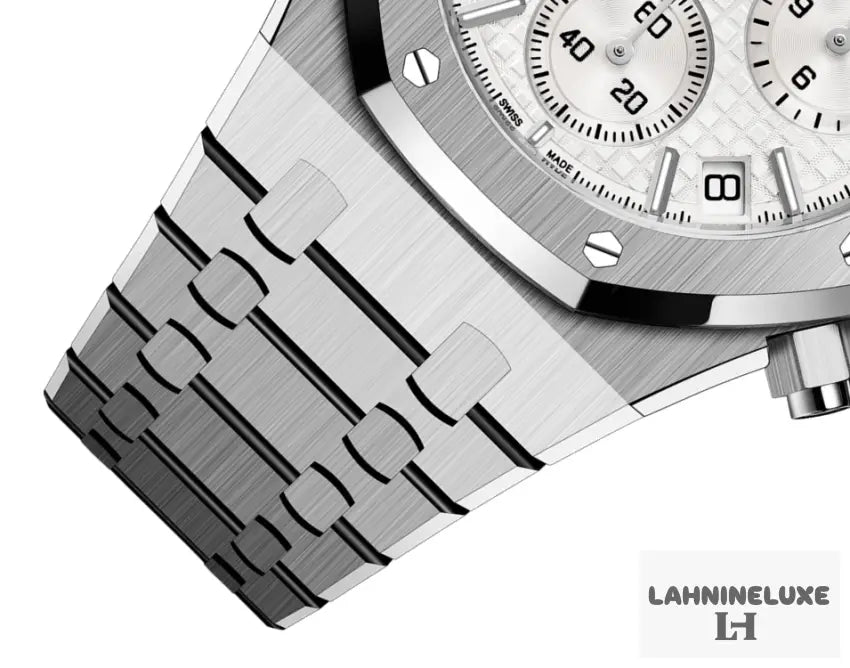 ROYAL OAK CHRONOGRAPHE-GRIS/BLANC
