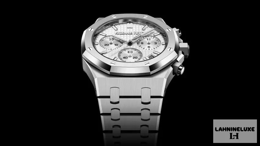 ROYAL OAK CHRONOGRAPHE-GRIS/BLANC