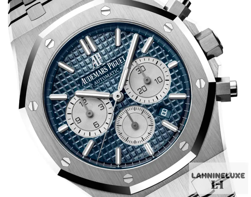 ROYAL OAK CHRONOGRAPHE-GRIS/BLEU