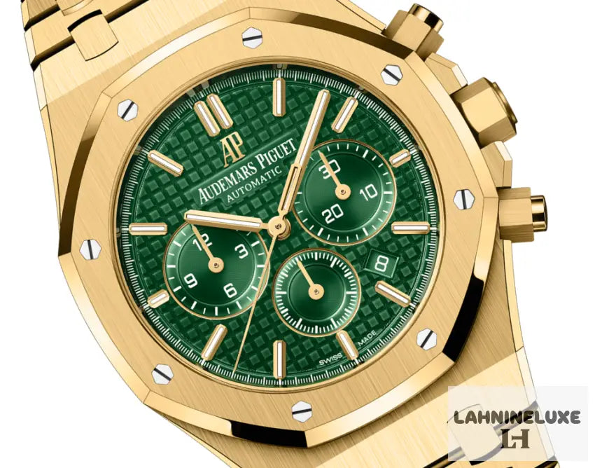 ROYAL OAK CHRONOGRAPHE-JAUNE/VERT