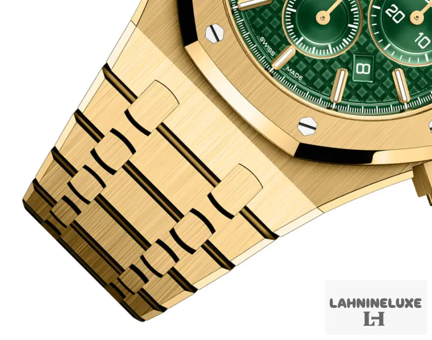 ROYAL OAK CHRONOGRAPHE-JAUNE/VERT
