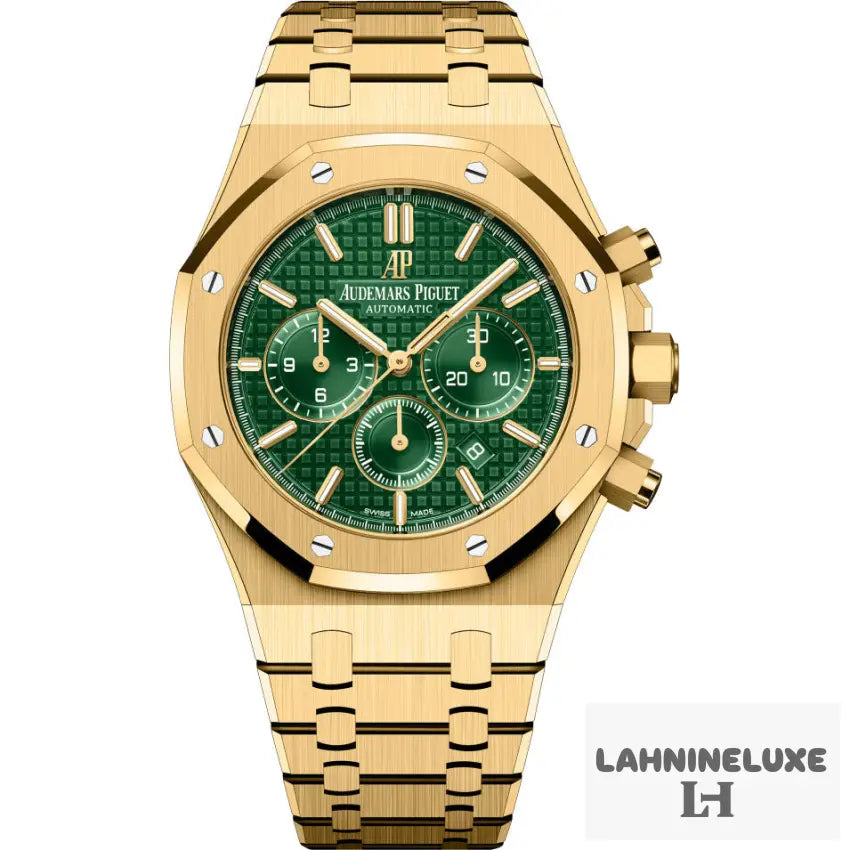 ROYAL OAK CHRONOGRAPHE-JAUNE/VERT