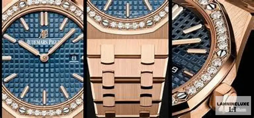 ROYAL OAK CHRONOGRAPHE-ROSE/BLEU