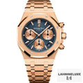 ROYAL OAK CHRONOGRAPHE-ROSE/BLEU