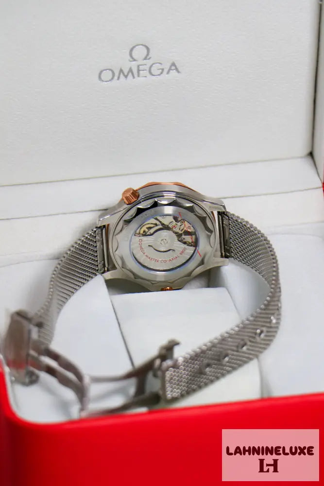 SEAMASTER DRIVER 300M-ARGENT/NOIR