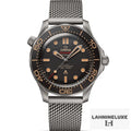 SEAMASTER DRIVER 300M-ARGENT/NOIR