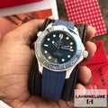 Seamster Co-Axial Japanese Full Blue Automatic Mens Watch