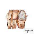 SERPENTI TUBOGAS ROSE/BLANC SERTIE