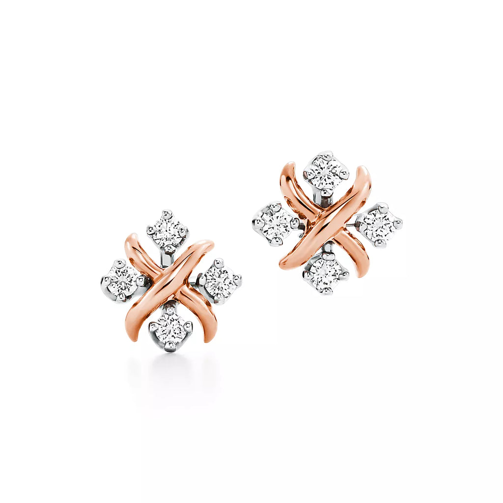 BOUCLES TIFFANY&CO Sixteen Stone