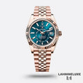 Sky-Dweller Rose Gold Jubilee Bracelet Cadran Bleu