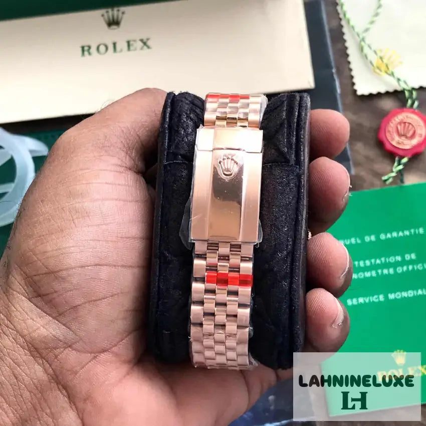 Sky-Dweller Rose Gold Jubilee Bracelet Cadran Gris