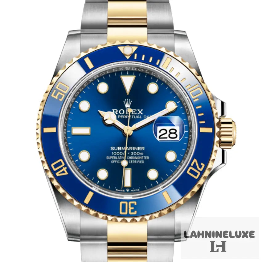 SUBMARINER DATE BLEU/JAUNE