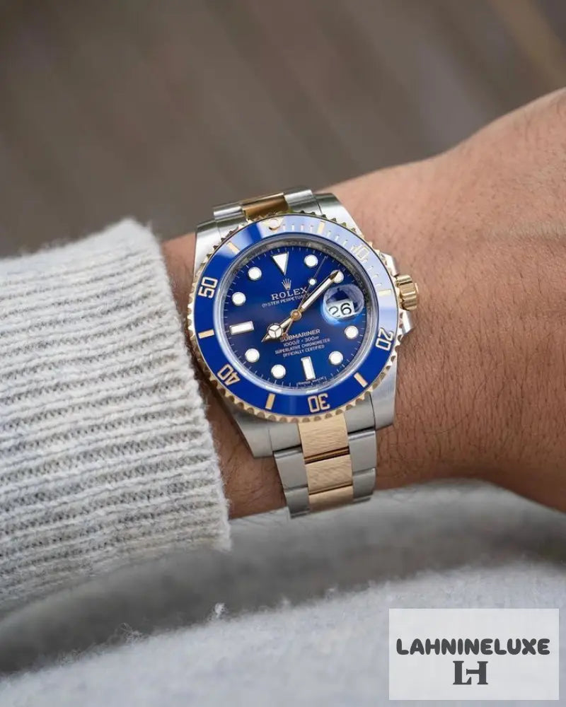 SUBMARINER DATE BLEU/JAUNE