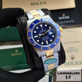SUBMARINER DATE BLEU/JAUNE