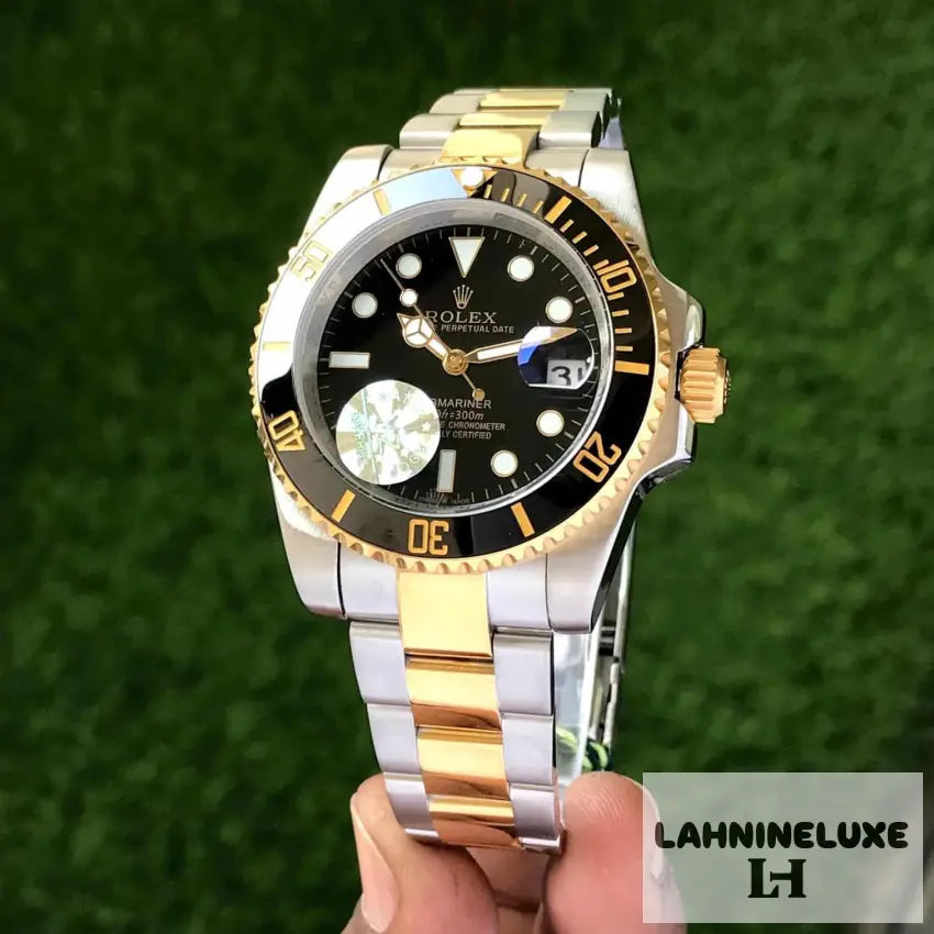 SUBMARINER DATE NOIR/JAUNE