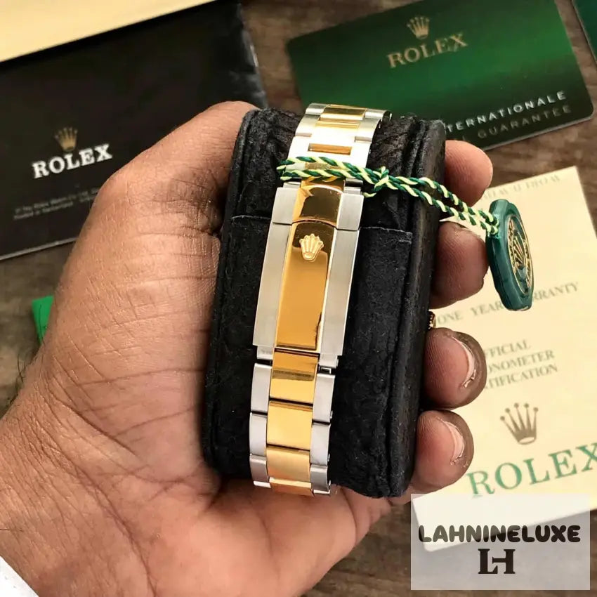 SUBMARINER DATE NOIR/JAUNE