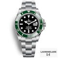 SUBMARINER DATE VERT/NOIR