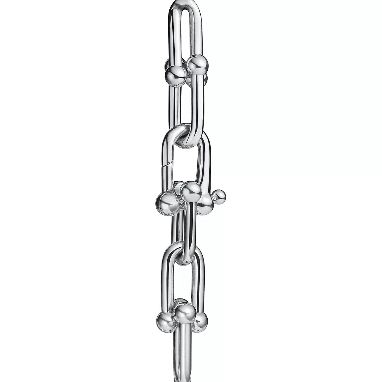 BRACELET TIFFANY & CO SMALL LINK WHITE GOLD