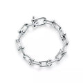 BRACELET TIFFANY & CO SMALL LINK WHITE GOLD