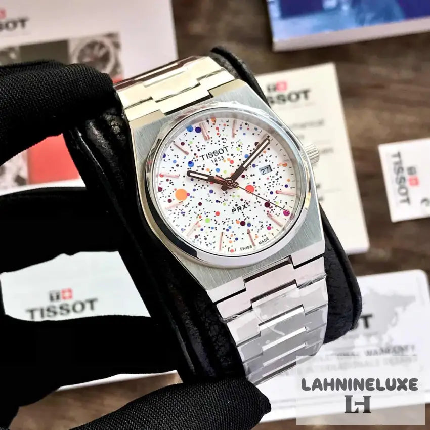 Tissot PRX Arctic Sky Dial Japanese Stainless Steel Men’s Watch