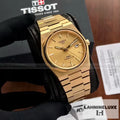 Tissot PRX Powermatic 80 Gold Tone Automatic Mens Watch