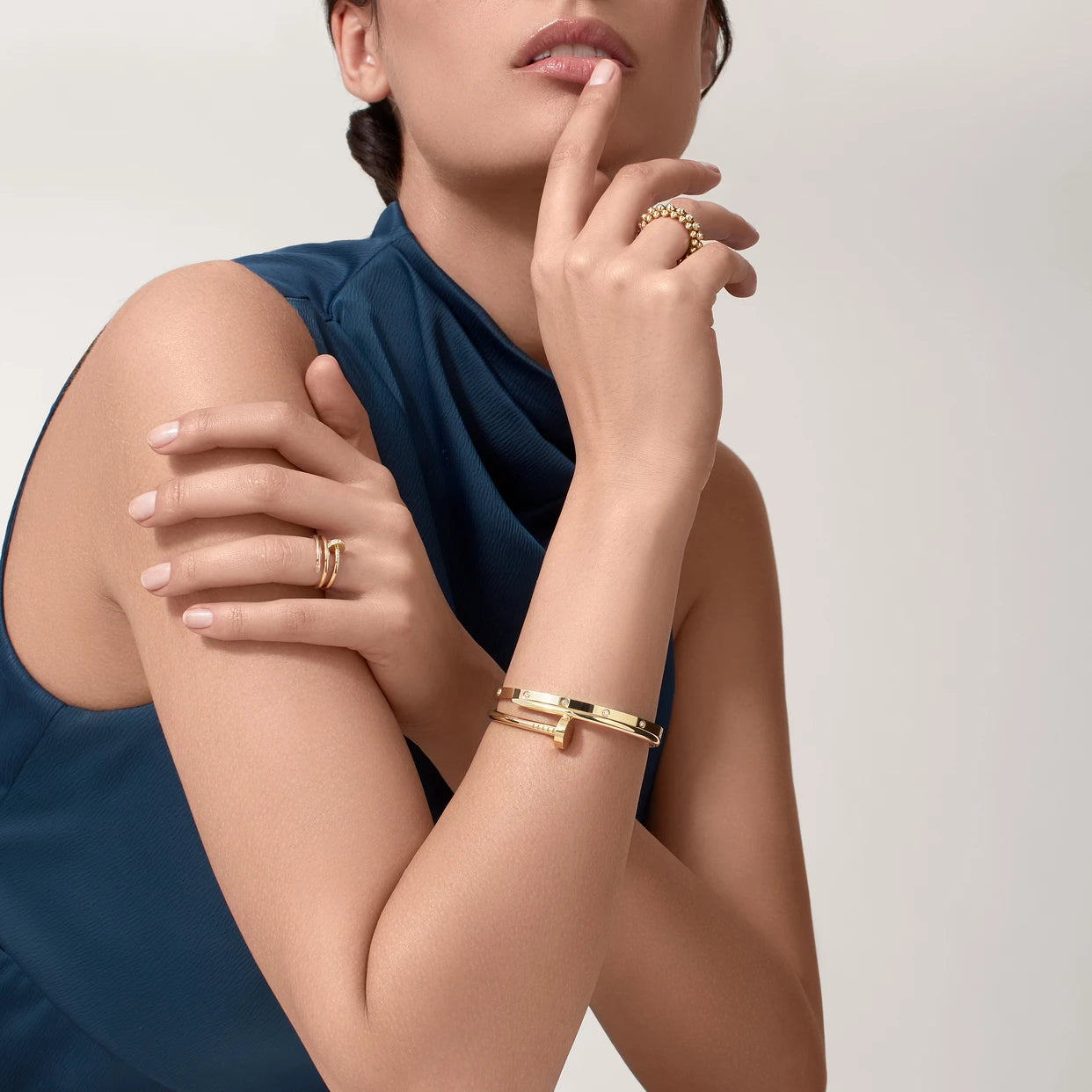 BRACELET CARTIER CLOU GOLD