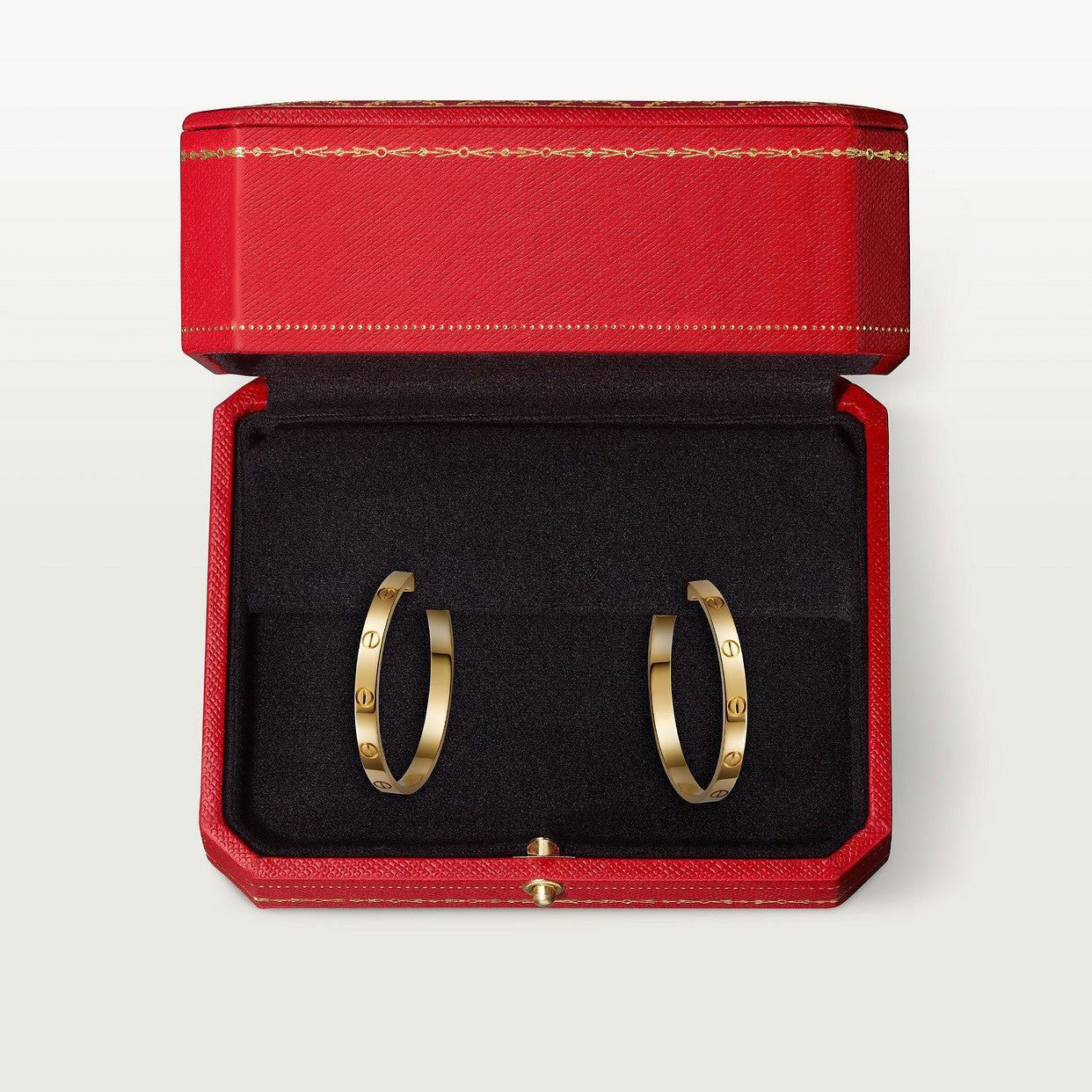 BOUCLE CARTIER LOVE CRÉEOLES GOLD
