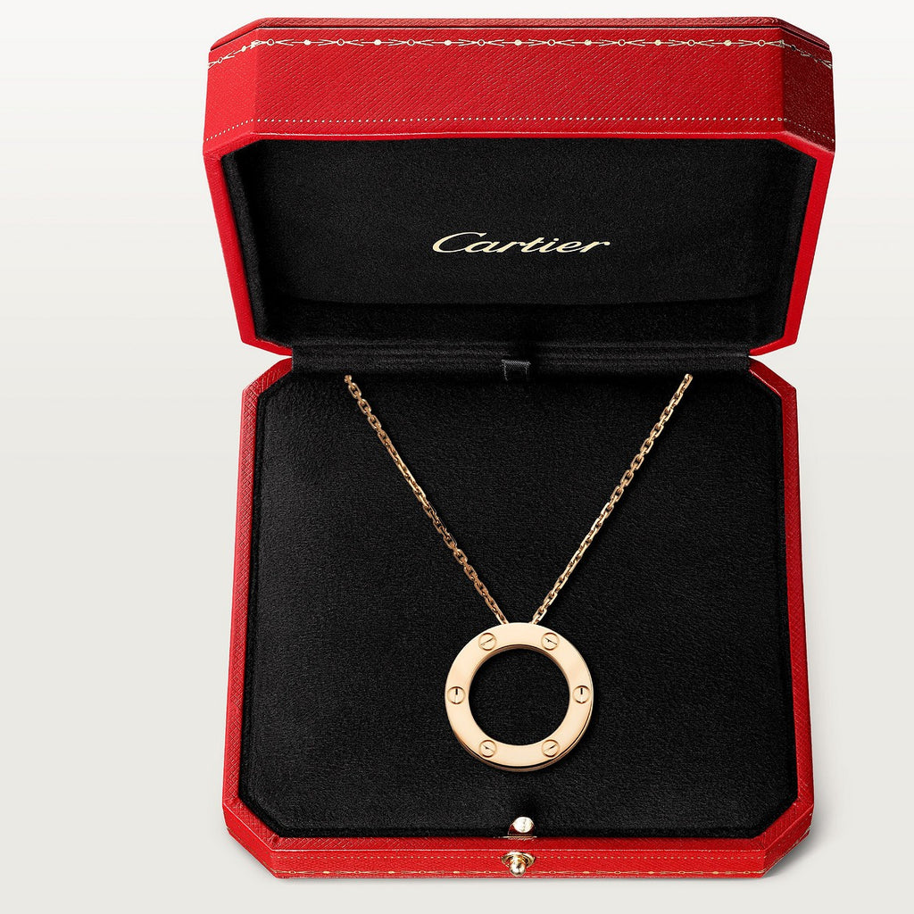 COLLIER CARTIER PENDENTIF LOVE GOLD