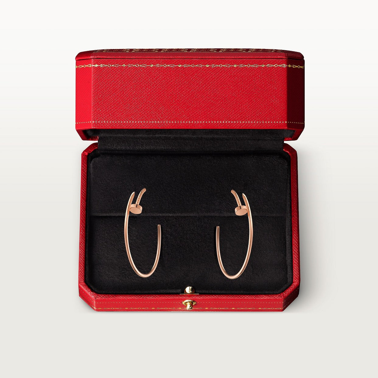 BOUCLE CARTIER CLOU CRÉOLES GRAND MODÉLE ROSE GOLD