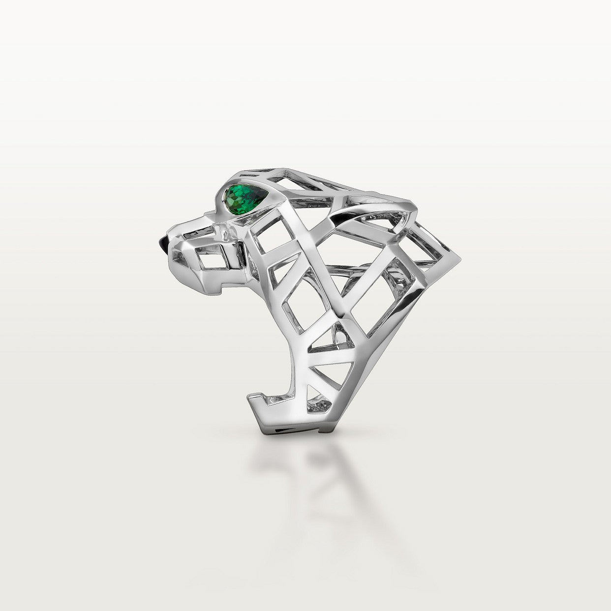 BAGUE PANTHERE DE CARTIER-WHITE-GOLD