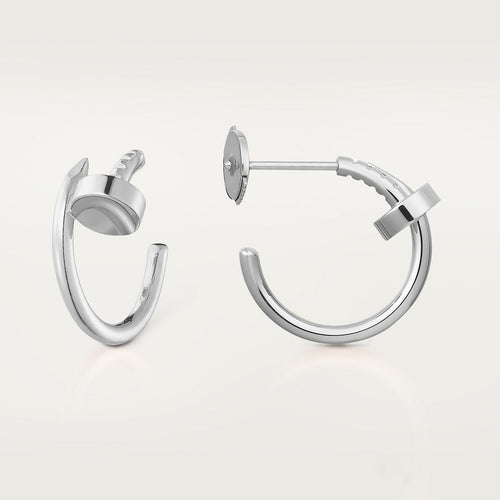 BOUCLE CARTIER CLOU CRÉOLES PETIT MODÉLE WHITE GOLD