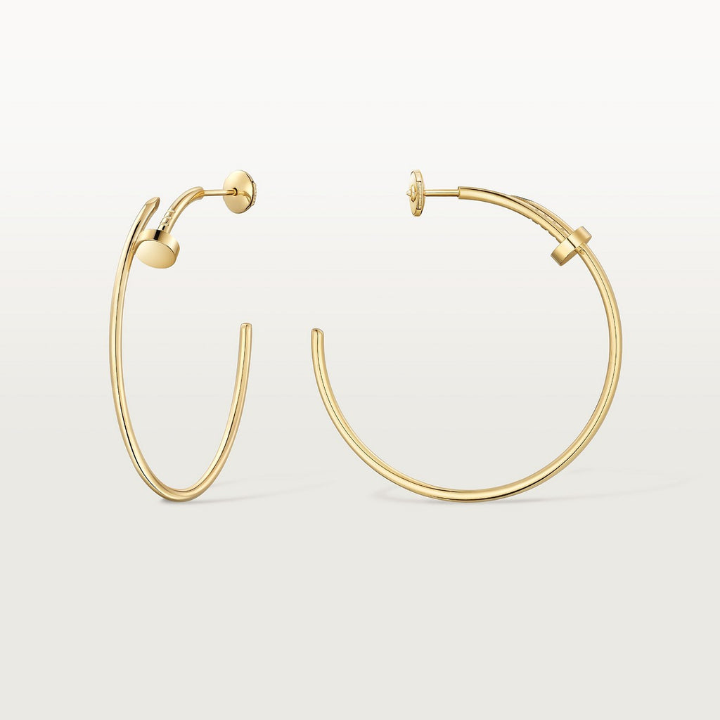 BOUCLE CARTIER CLOU CRÉOLES GRAND MODÉLE GOLD