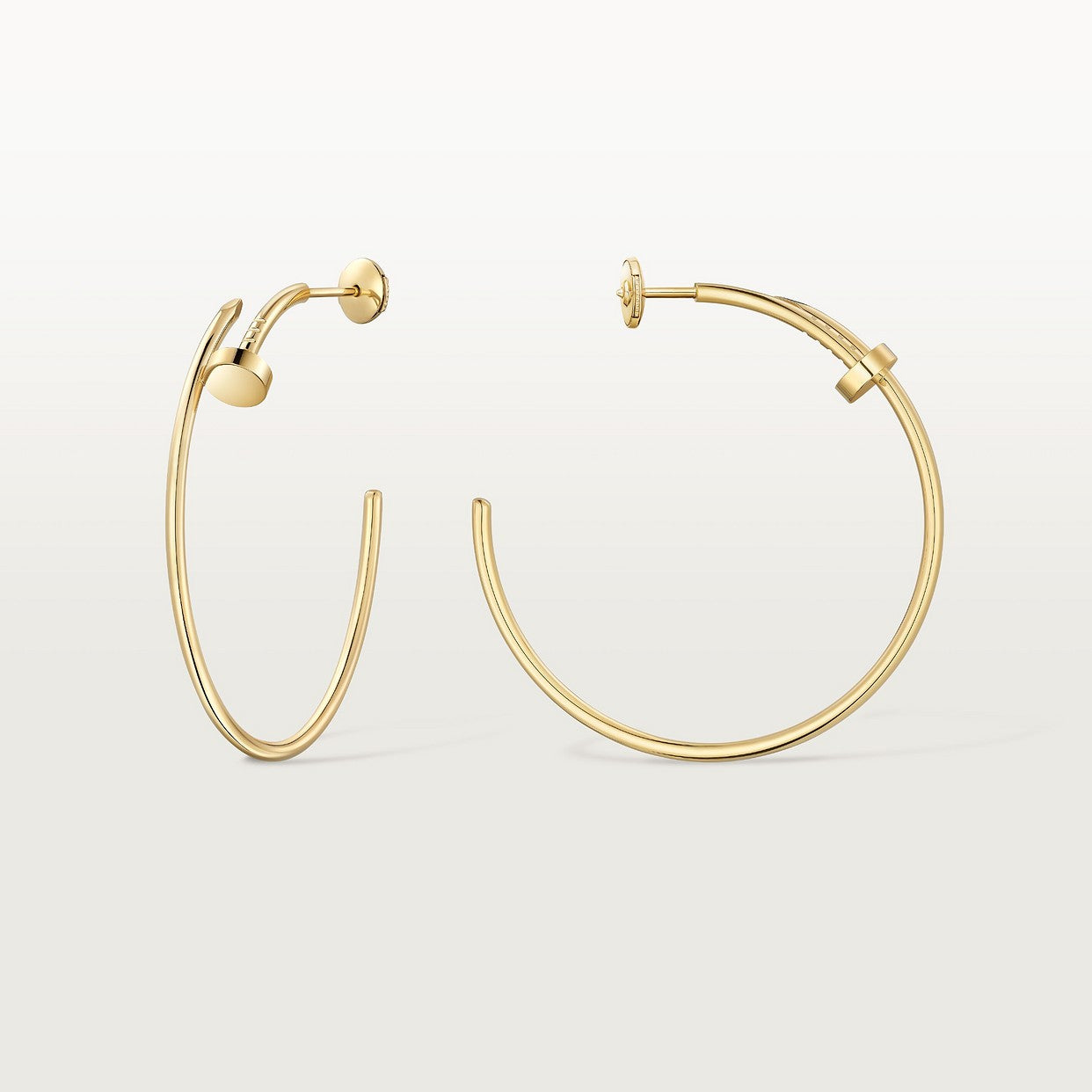 BOUCLE CARTIER CLOU CRÉOLES GRAND MODÉLE GOLD