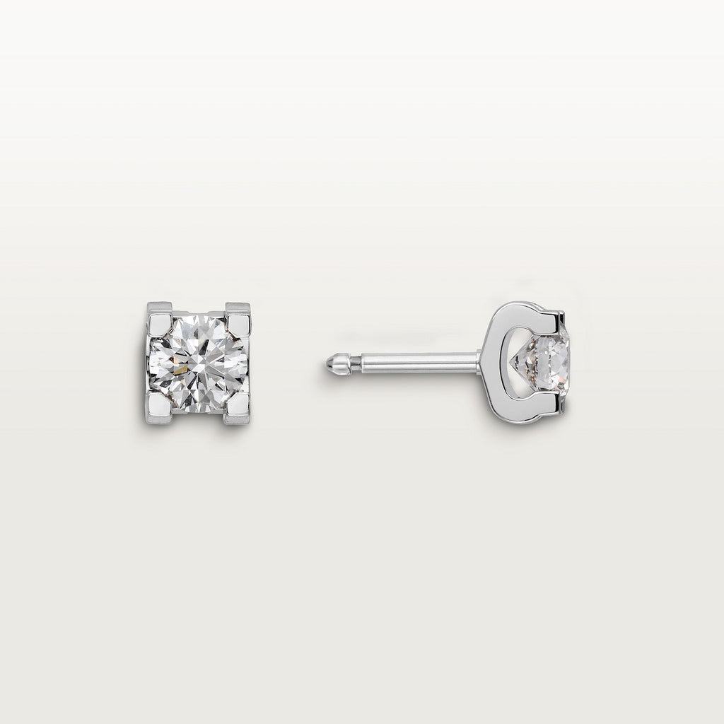 BOUCLE DE CARTIER D'AMOUR WHITE GOLD