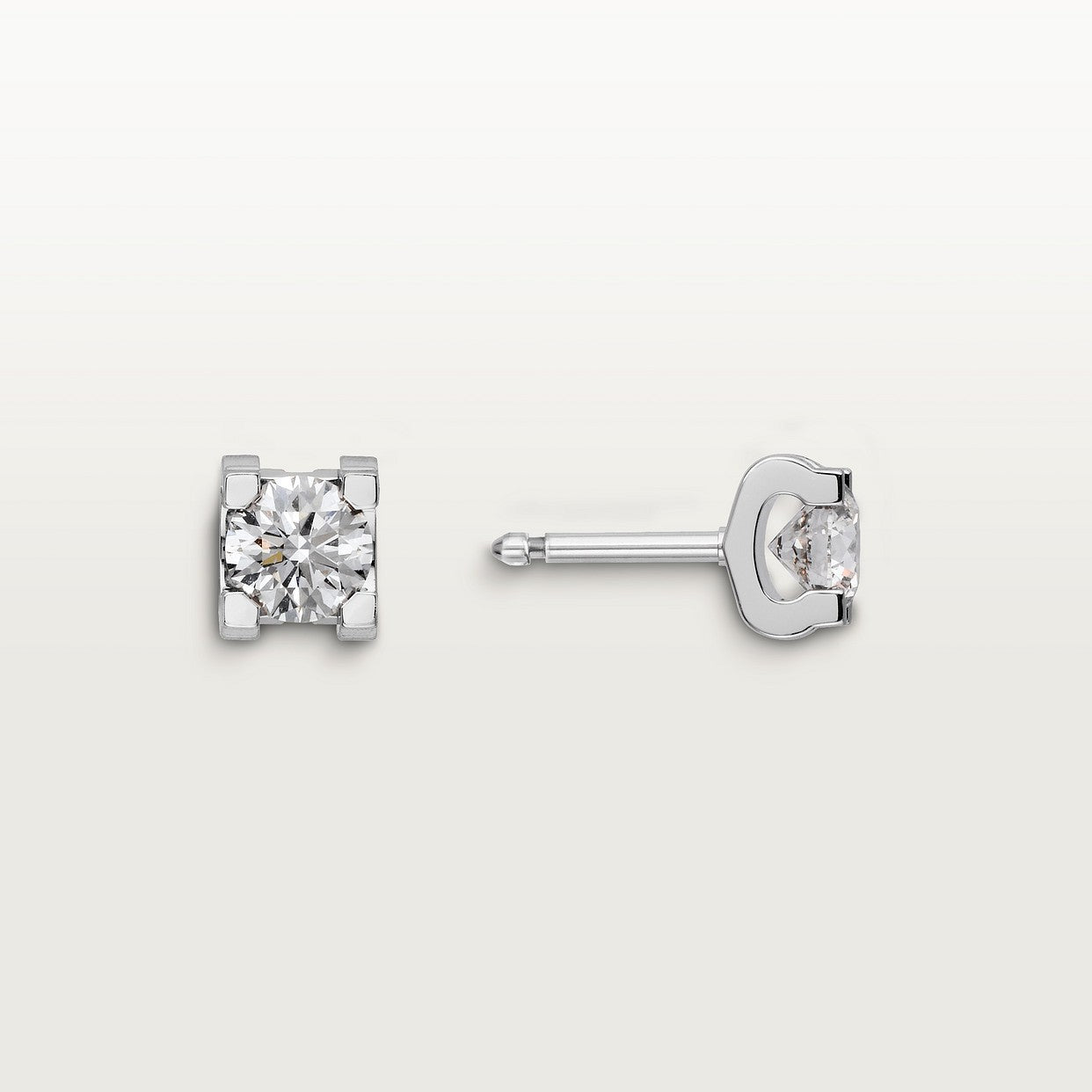 BOUCLE DE CARTIER D'AMOUR WHITE GOLD