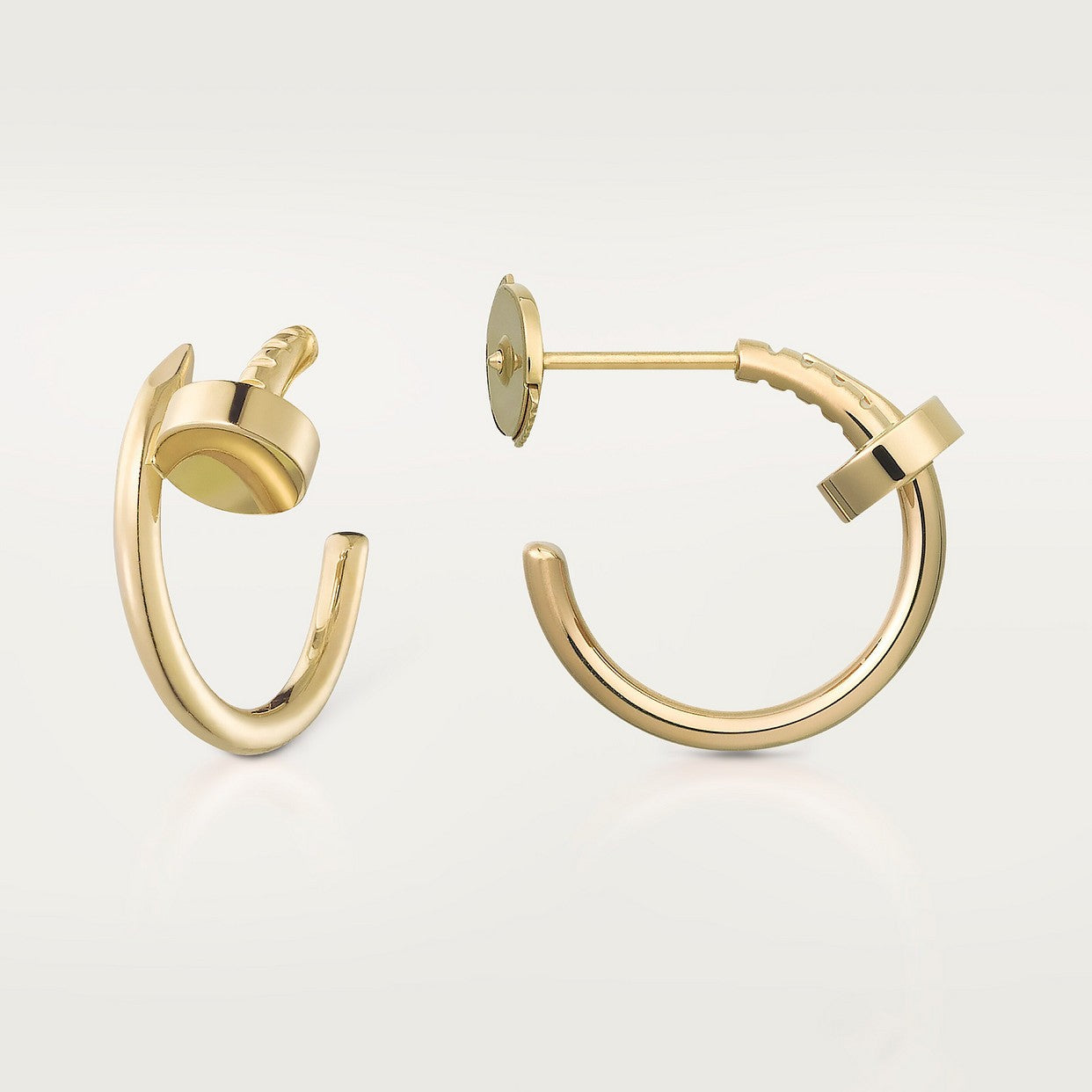 BOUCLE CARTIER CLOU CRÉOLES PETIT MODÉLE GOLD
