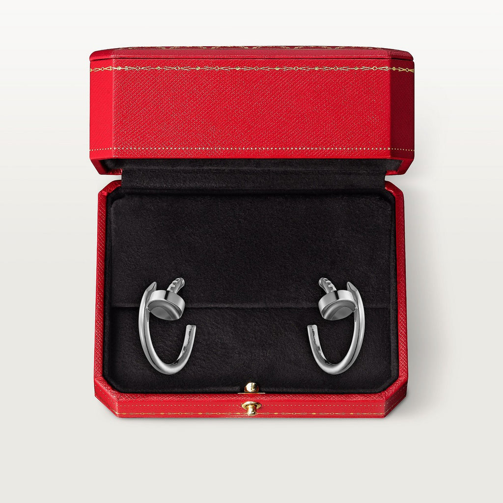 BOUCLE CARTIER CLOU CRÉOLES PETIT MODÉLE WHITE GOLD