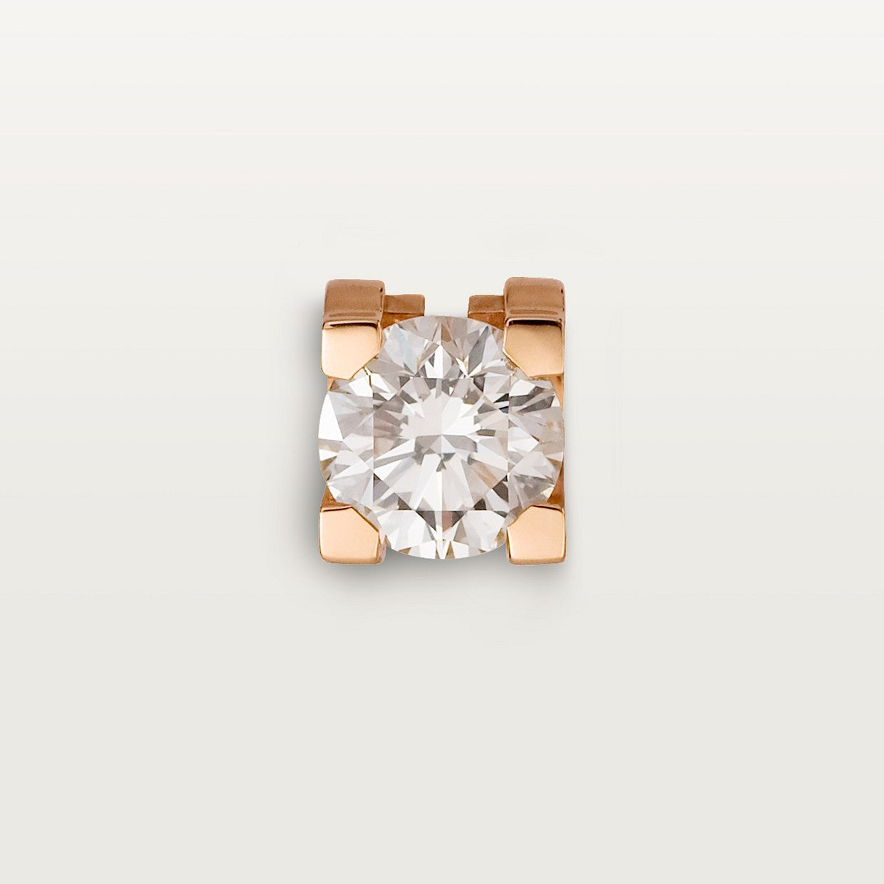 BOUCLE DE CARTIER D'AMOUR ROSE GOLD